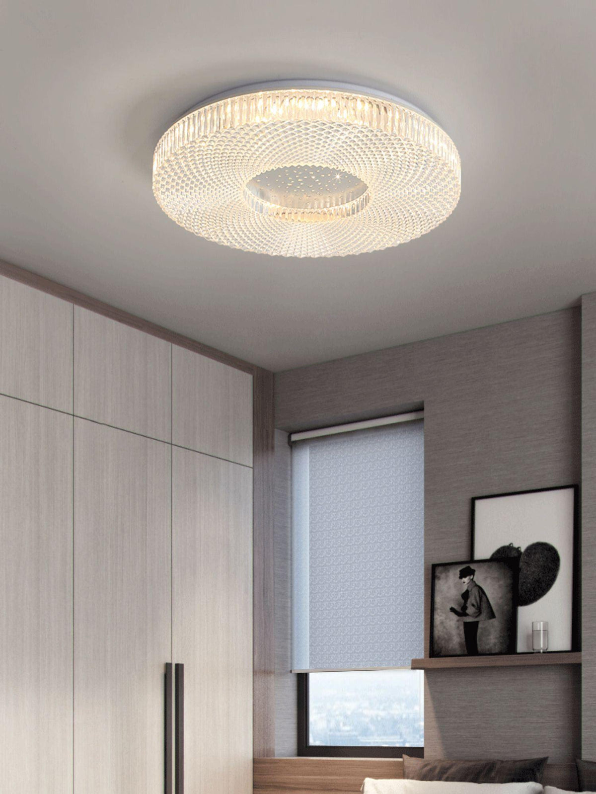 Lucalella plafonieră din acril, de lux, LED, pentru living