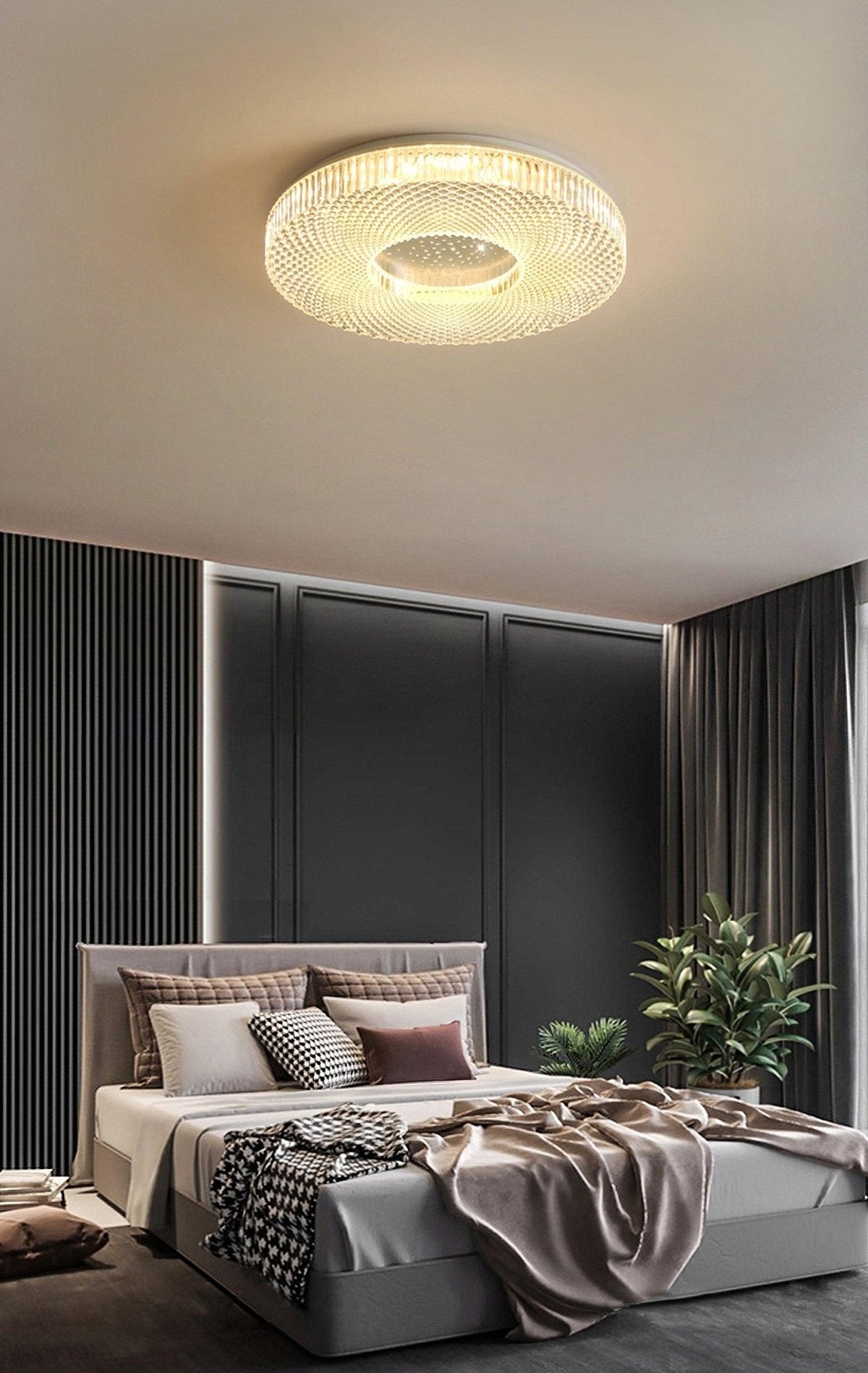 Lucalella plafonieră din acril, de lux, LED, pentru living