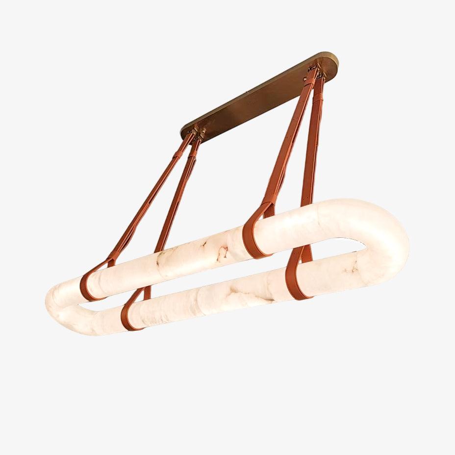 Solis candelabru din alabastru