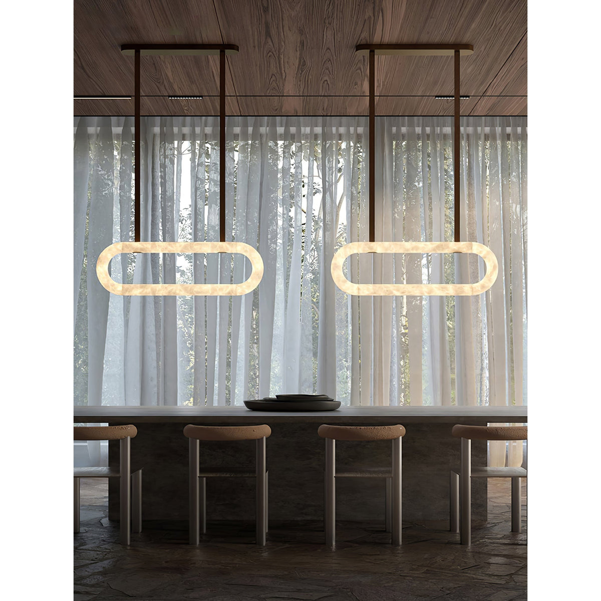Solis candelabru din alabastru