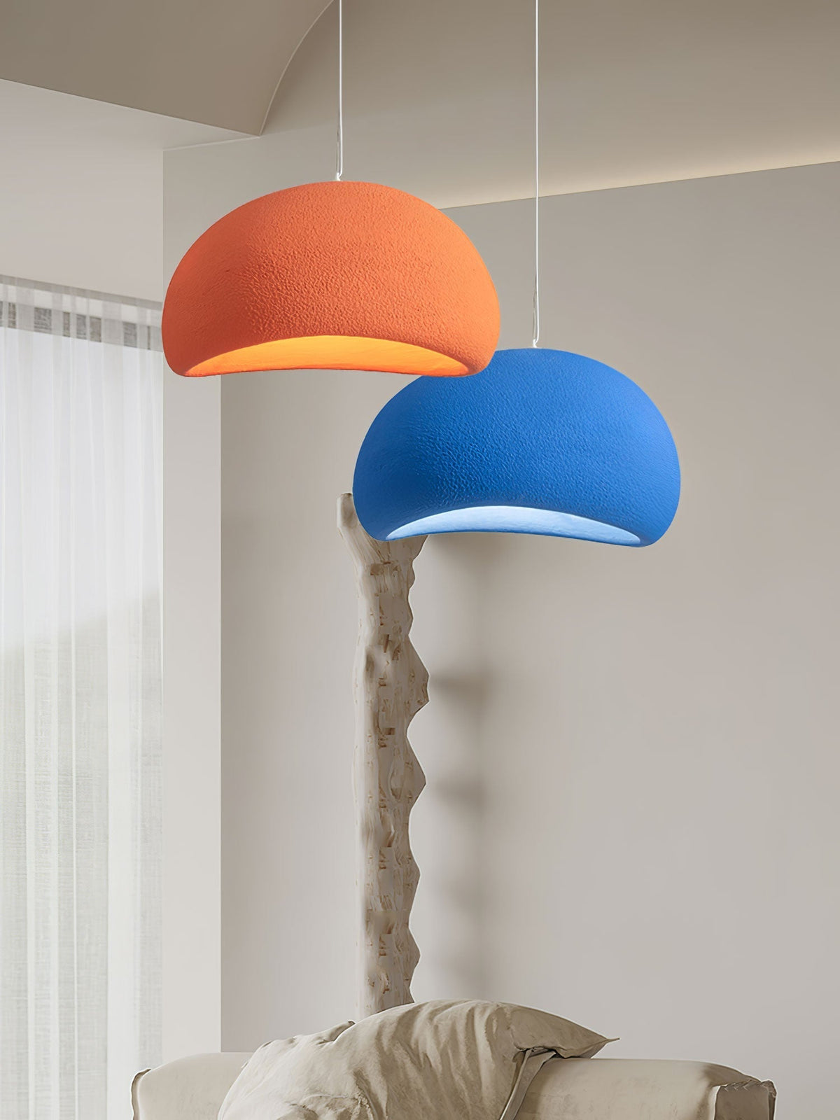 Ivinan lampă suspendată, minimalistă, în formă de nor