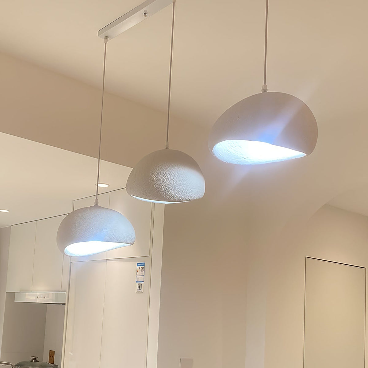 Ivinan lampă suspendată, minimalistă, în formă de nor