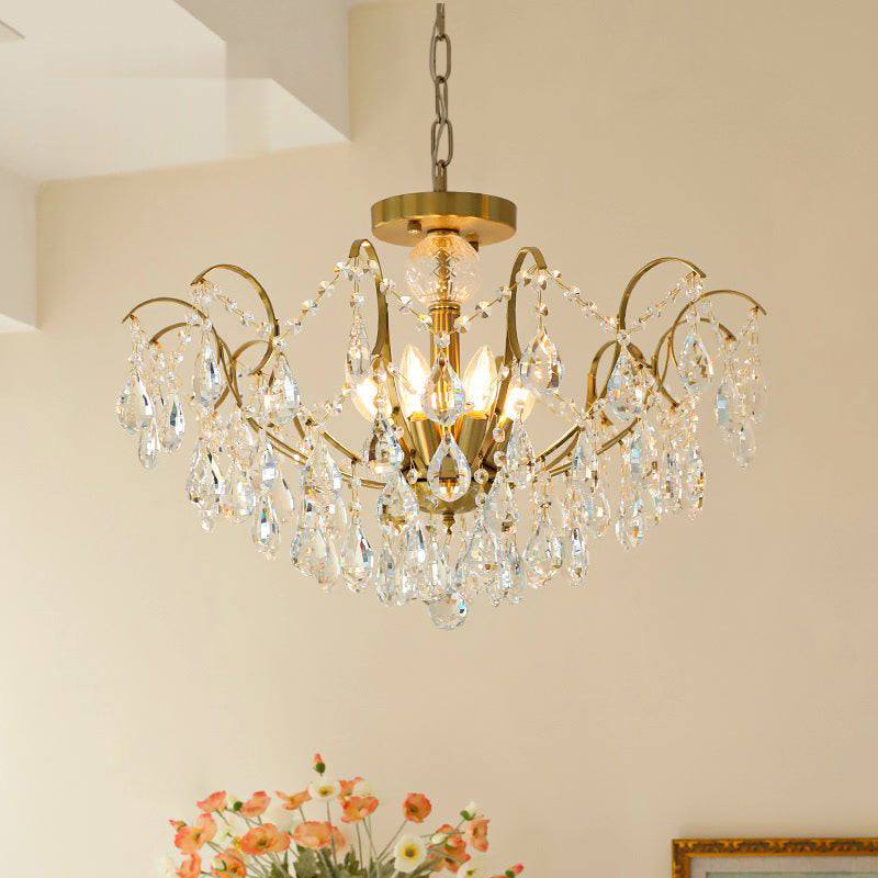 Eveloria candelabru din cristal