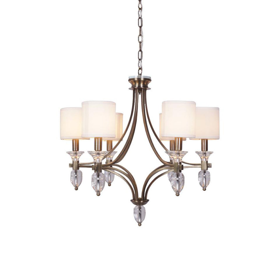 Liorarian candelabru din sticlă