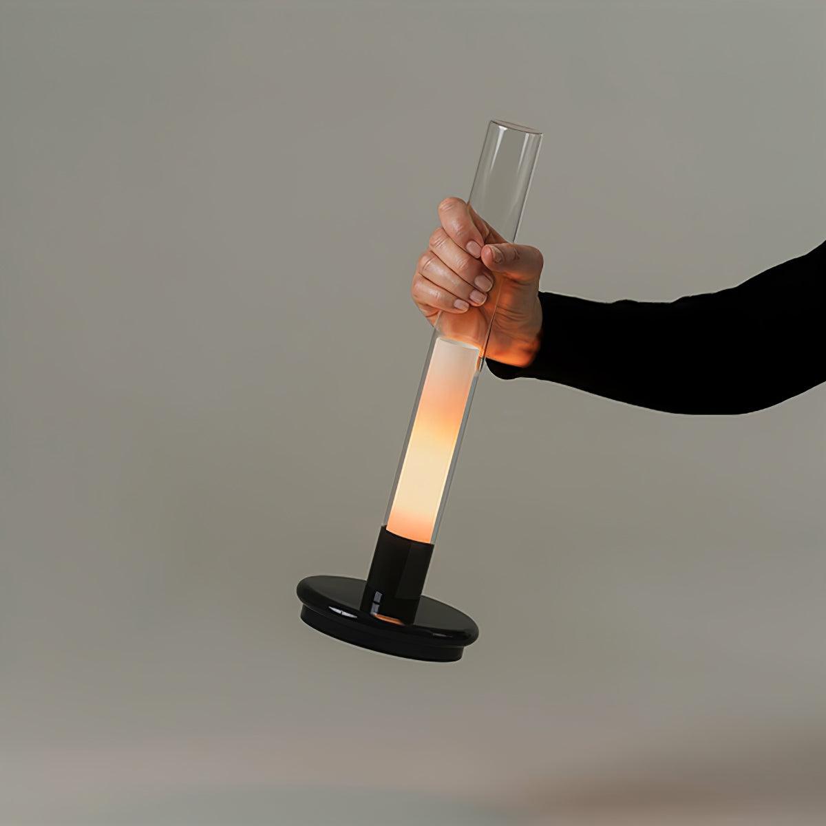 Tevi acril lampă de masă minimalistă