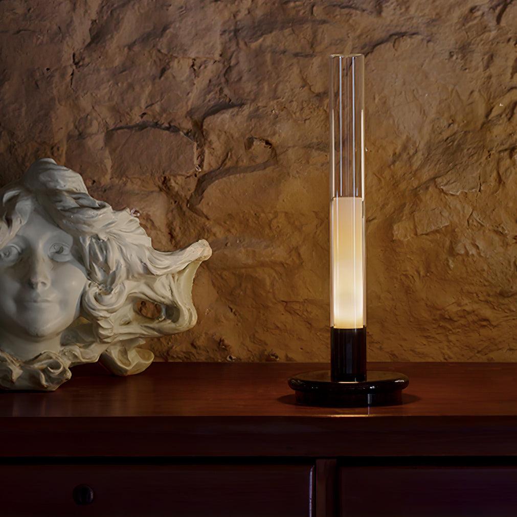 Tevi acril lampă de masă minimalistă