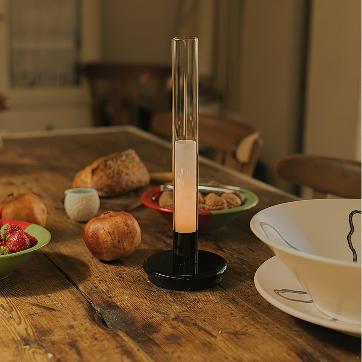 Tevi acril lampă de masă minimalistă