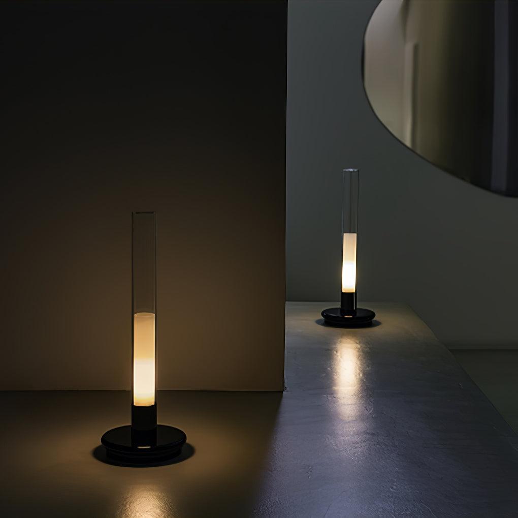 Tevi acril lampă de masă minimalistă