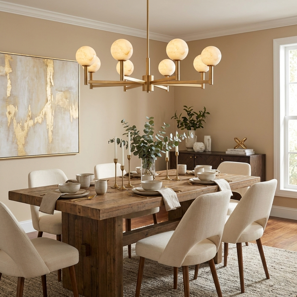 Corleigh candelabru din alabastru