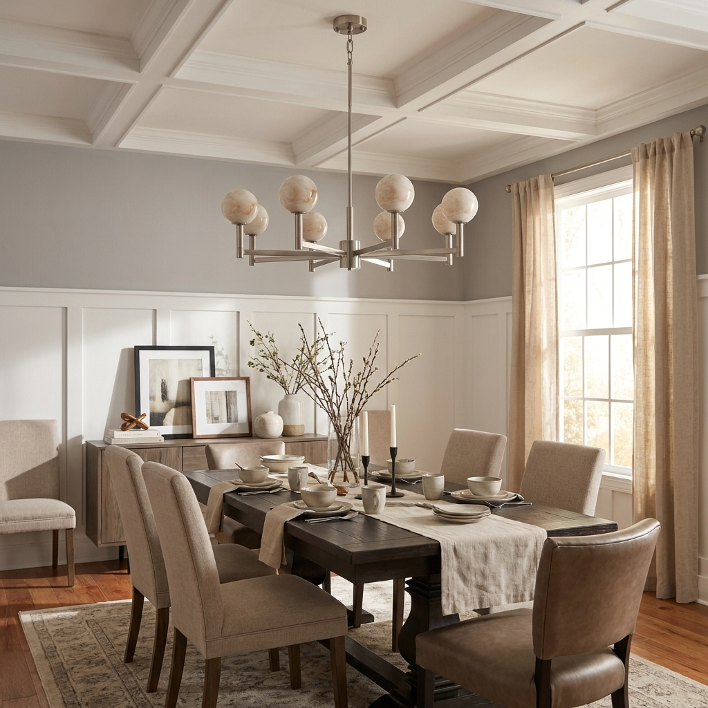 Corleigh candelabru din alabastru
