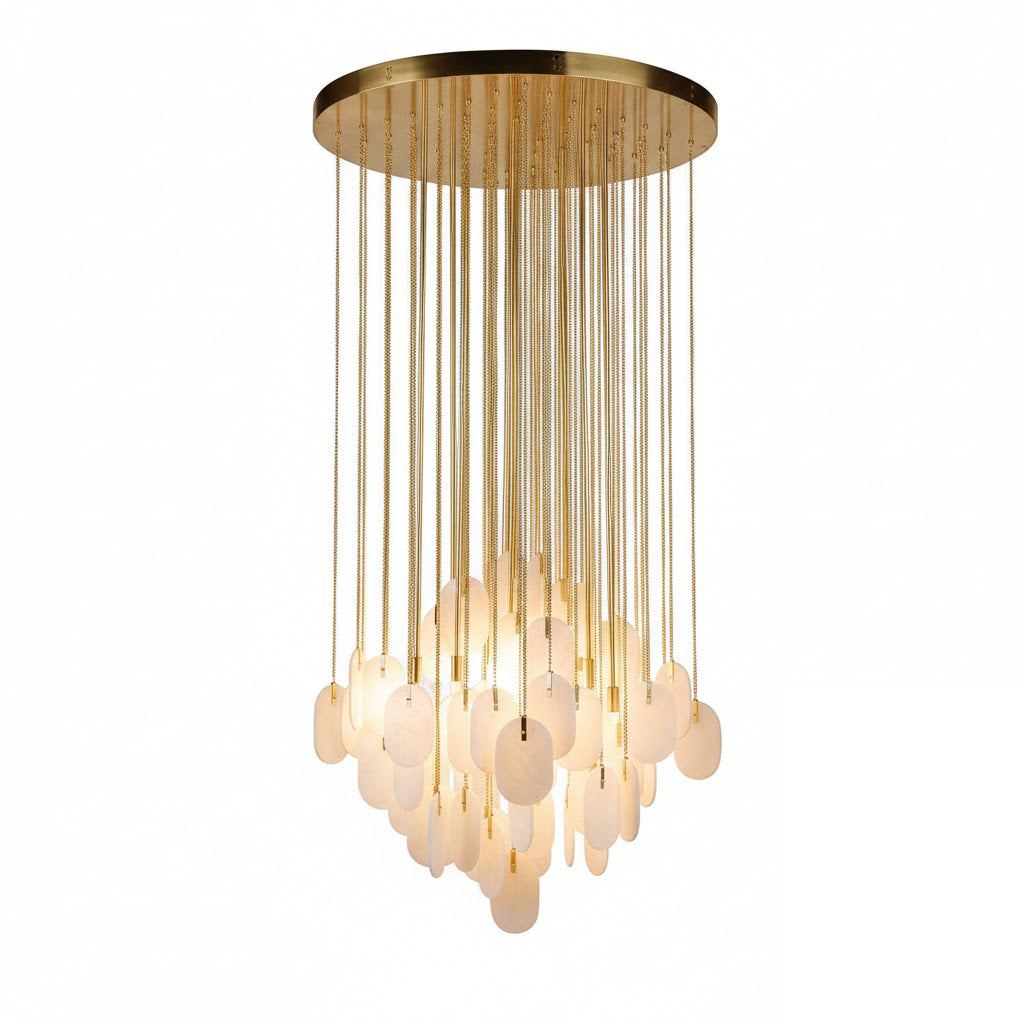 Nivivira candelabru din alabastru