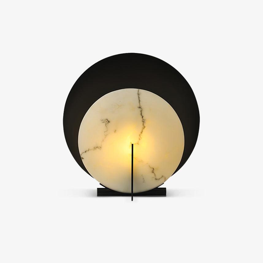 Astix Half Moon lampă de masă din alabastru