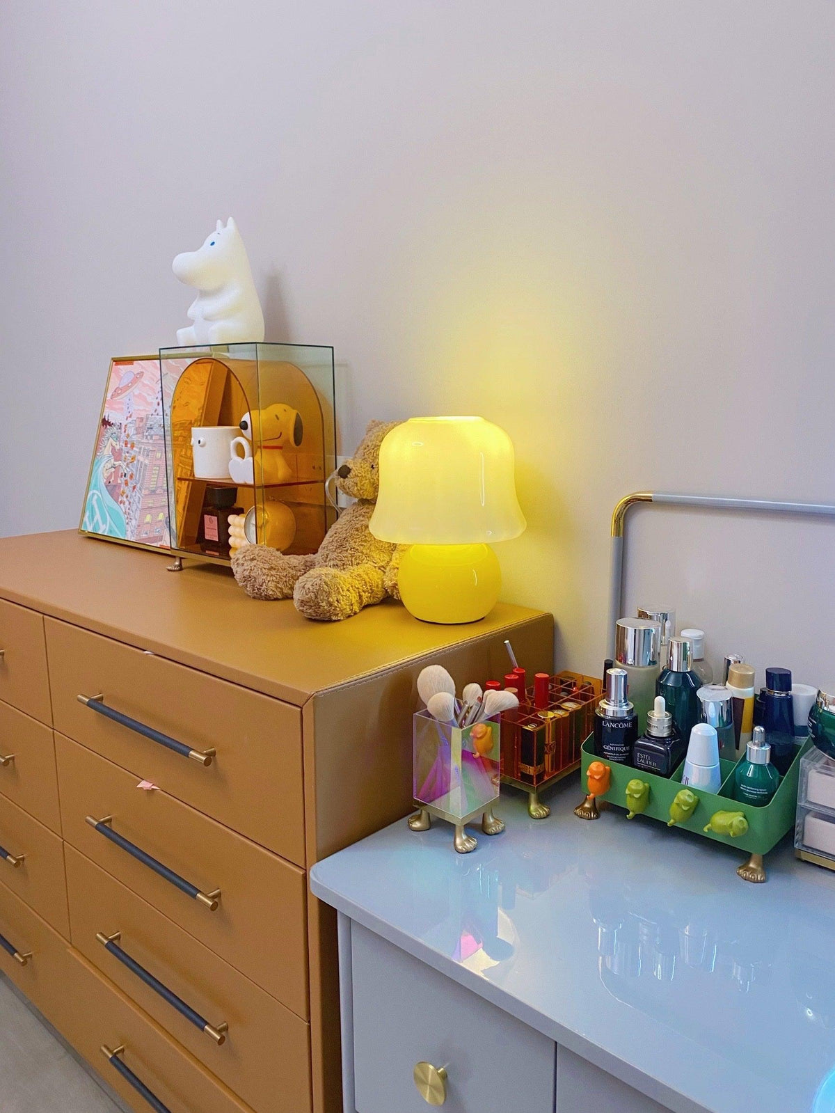 Holg lampă de masă din ceramică, de lux