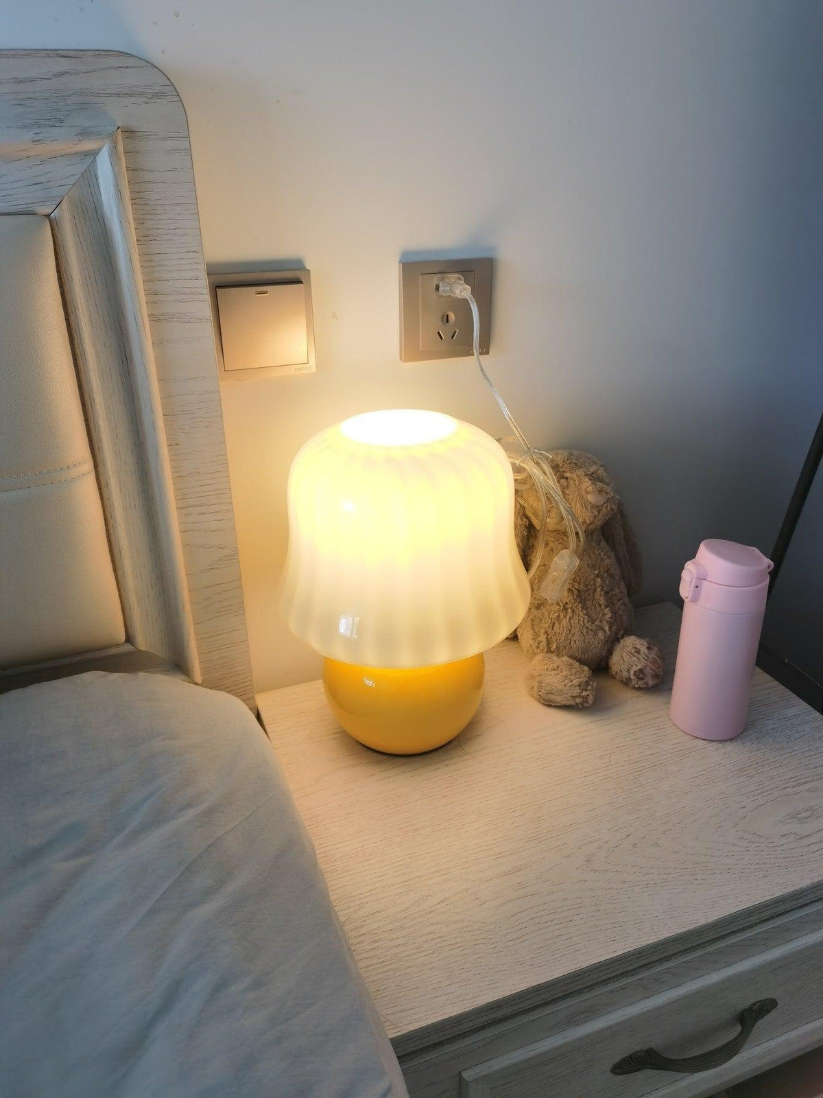 Holg lampă de masă din ceramică, de lux