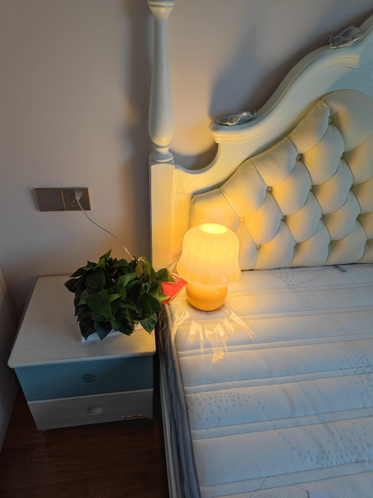 Holg lampă de masă din ceramică, de lux