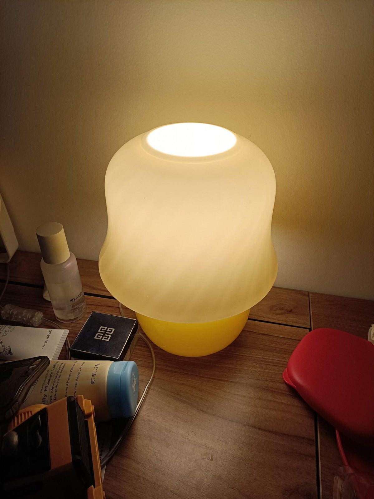 Holg lampă de masă din ceramică, de lux