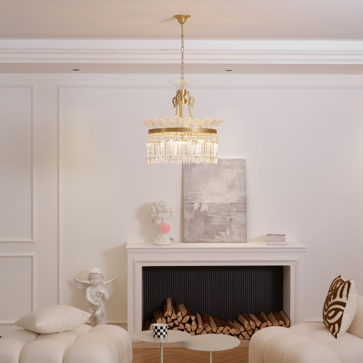 Miles candelabru, în stil Empire francez, de lux, rustic