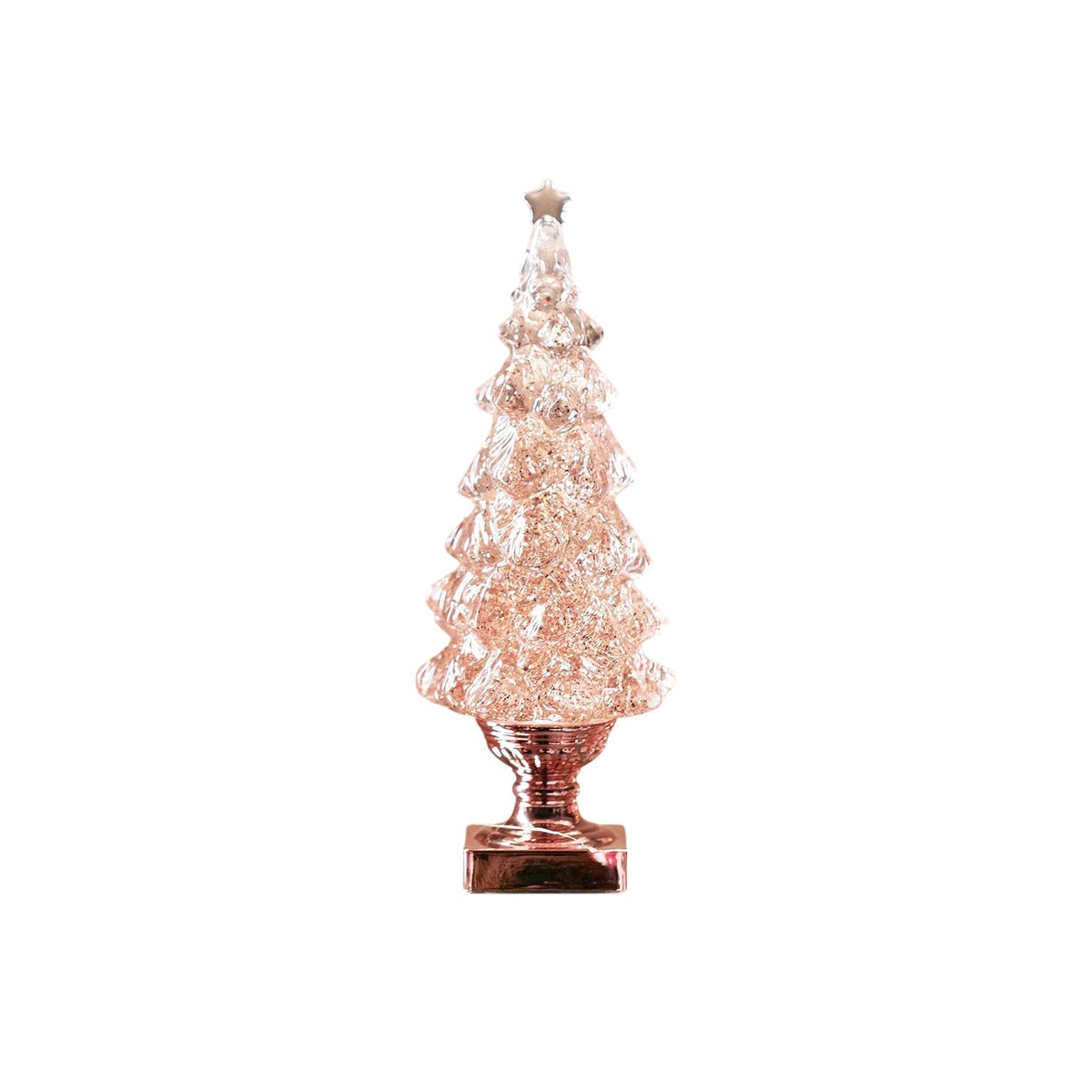 Lampă de masă cristal pentru brad (cu baterie integrată)