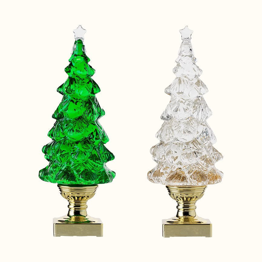 Lampă de masă cristal pentru brad (cu baterie integrată)