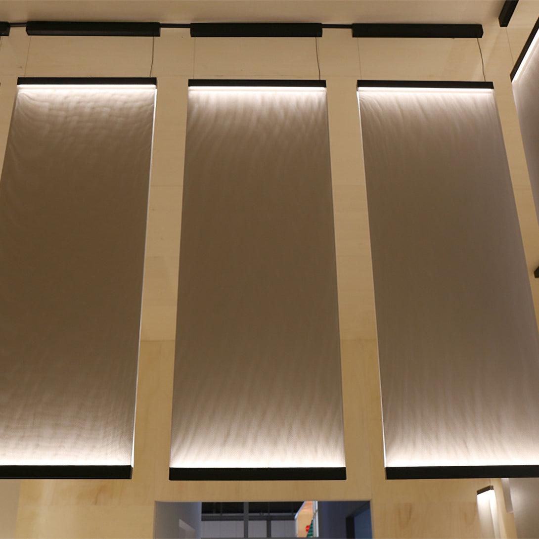 Emlin lampă suspendată minimalistă cu abajur textil
