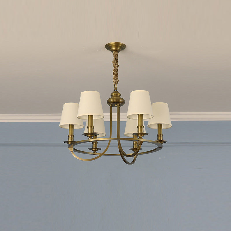 Mariner candelabru cu abajur textil