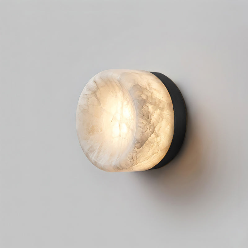 Opal Disc aplică de perete din alabastru