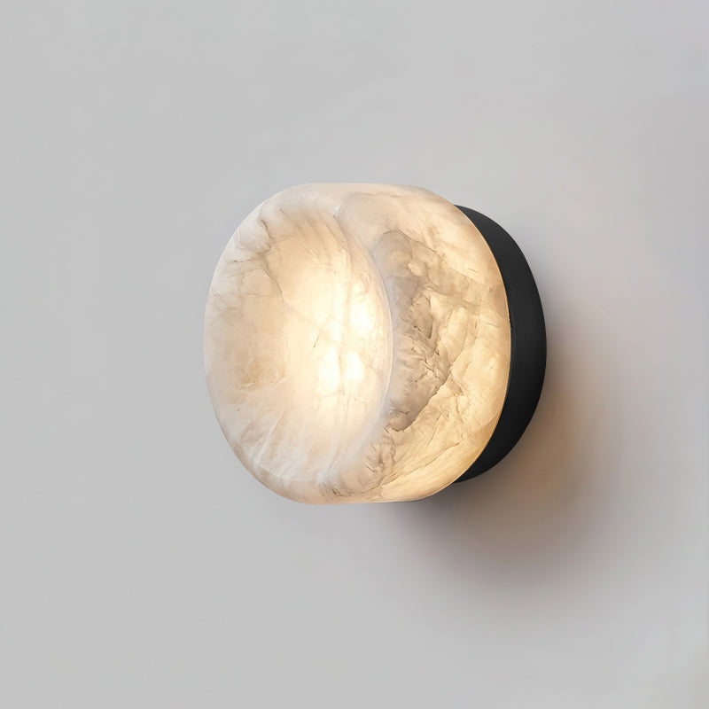 Opal Disc aplică de perete din alabastru