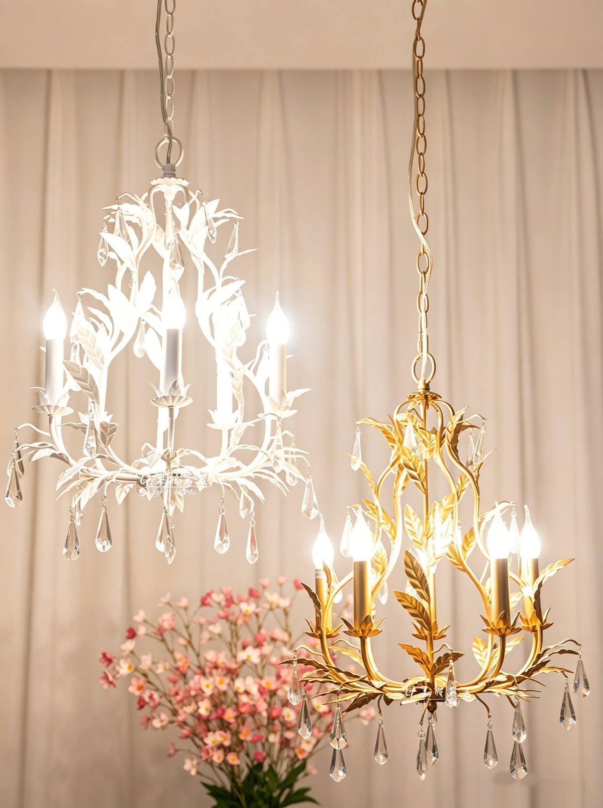 Fioravane candelabru din cristal