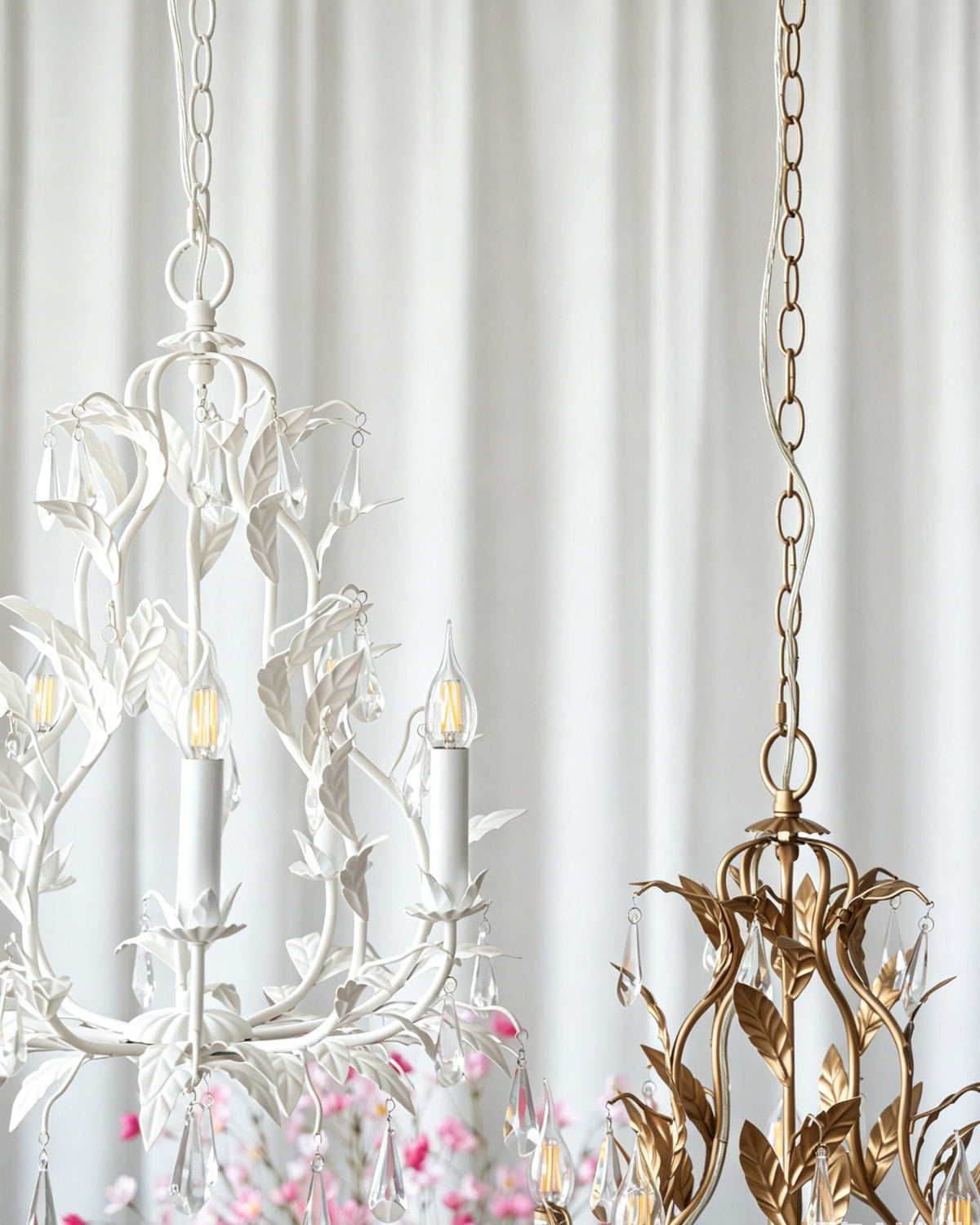 Fioravane candelabru din cristal