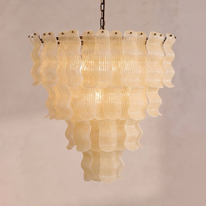Viraiian candelabru cu Unde Texturate
