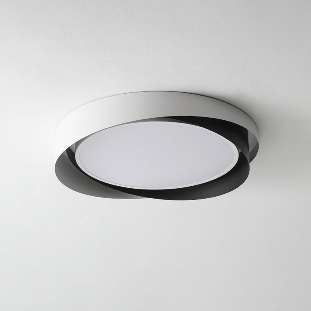 Arisha plafonieră aplicată modernă geometrică din metal, alb/Aur