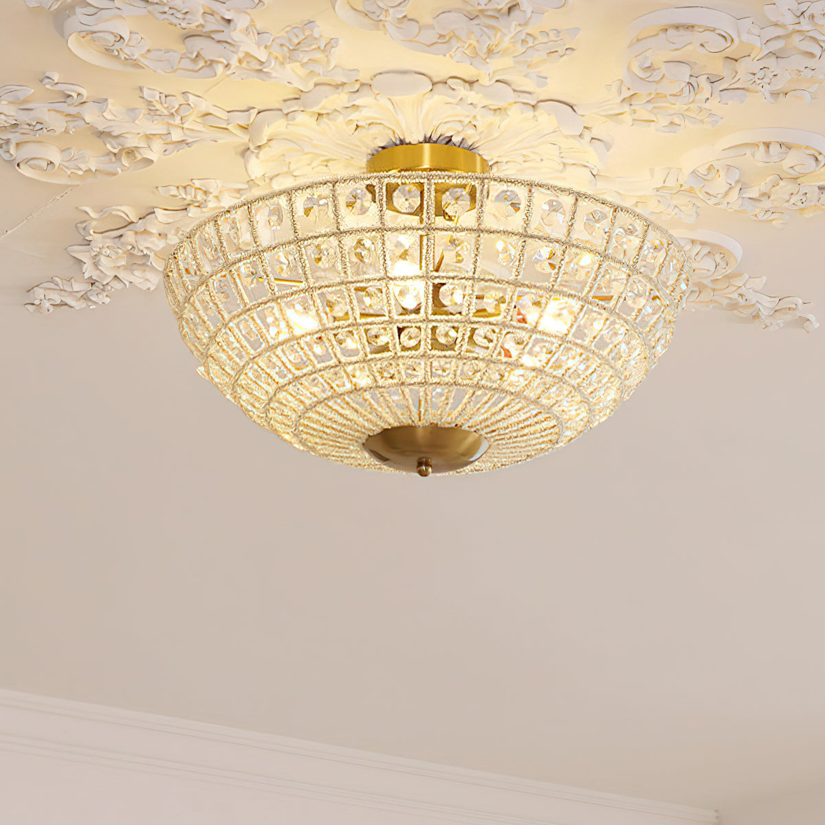 Luxelelle plafonieră din cristal