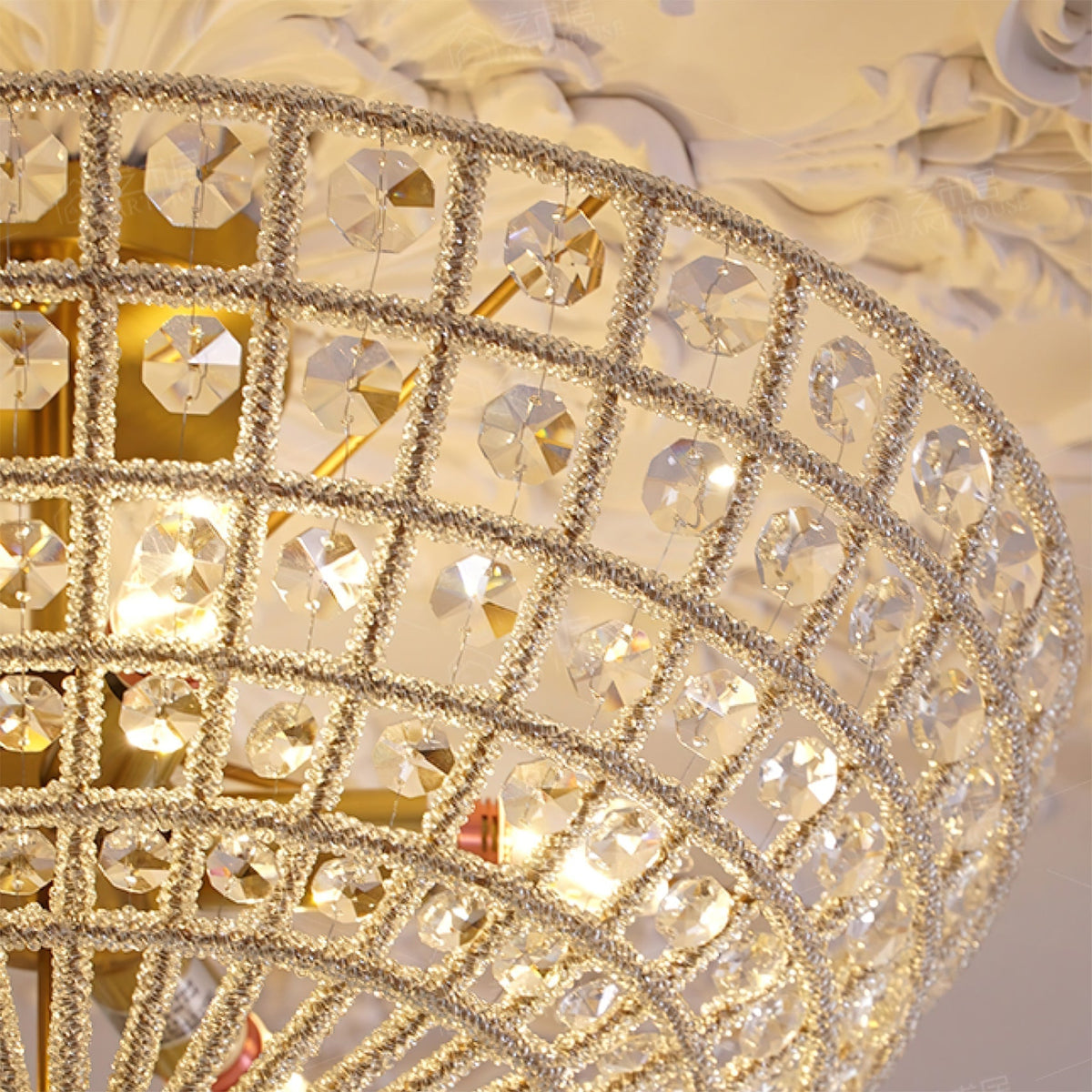 Luxelelle plafonieră din cristal
