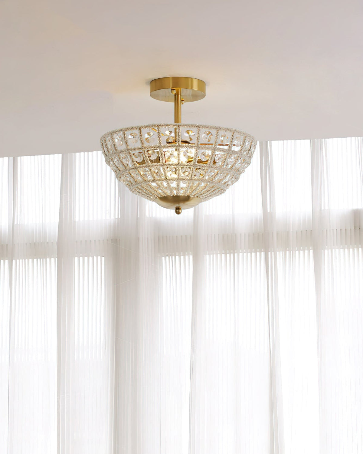 Luxelelle plafonieră din cristal