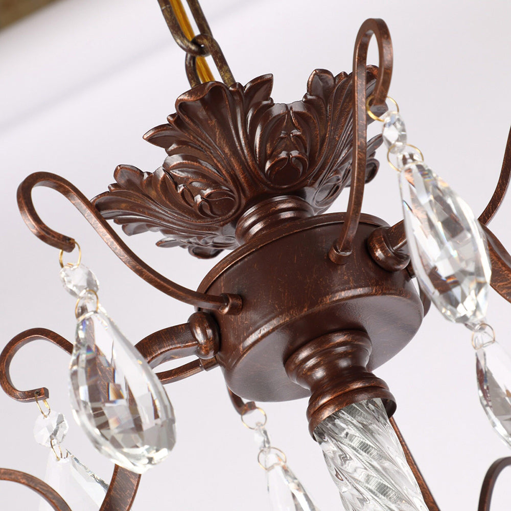 Diodem candelabru din cristal