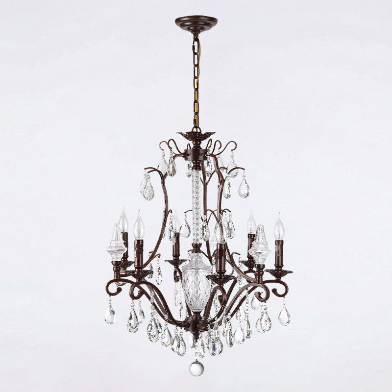 Diodem candelabru din cristal