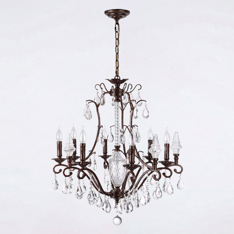 Diodem candelabru din cristal