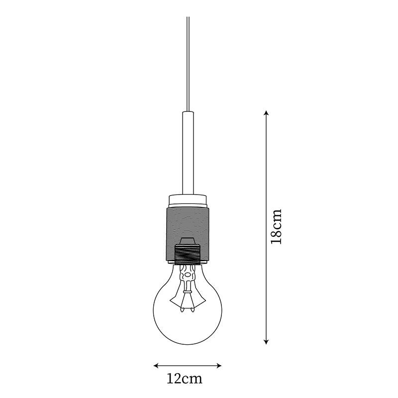 Lampă suspendată din alamă minimalistă pentru sufragerie sau bucătărie
