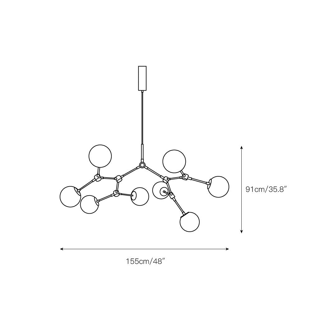 Nebula candelabru