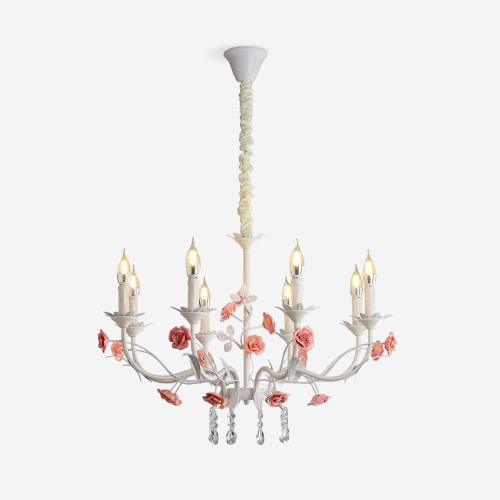 Rosamund Rose candelabru