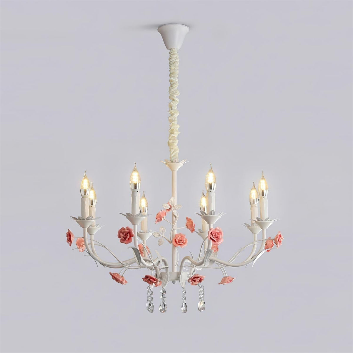 Rosamund Rose candelabru