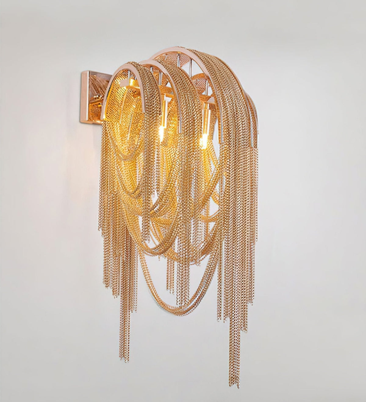Chains aplică de perete, postmodernă, de lux, cu ciucuri