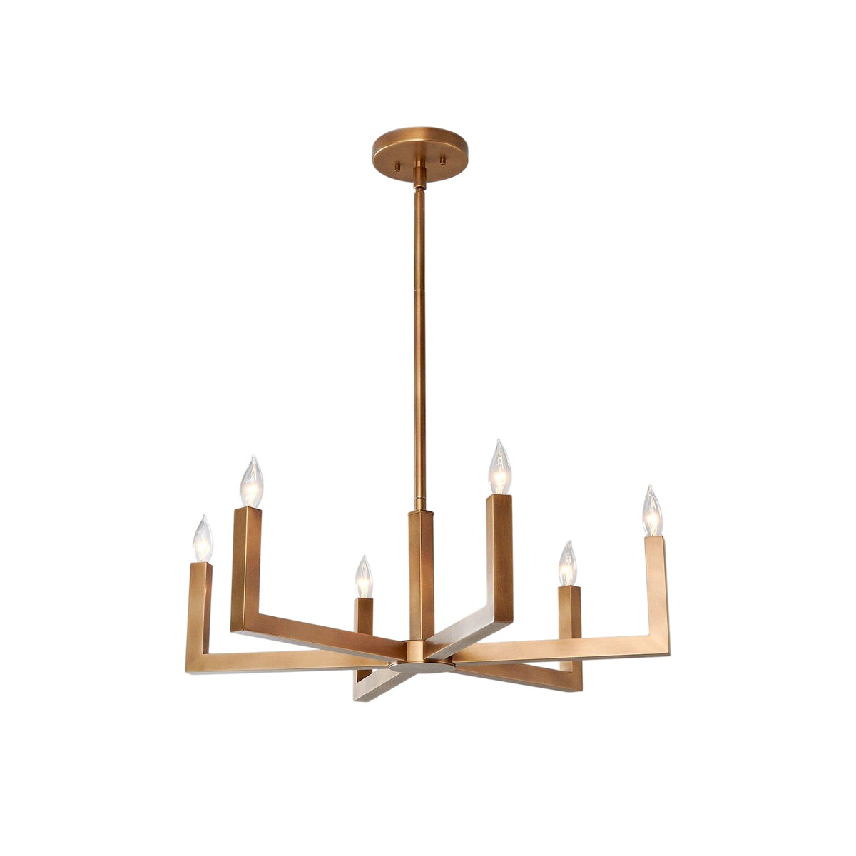 Aureelle candelabru din alamă