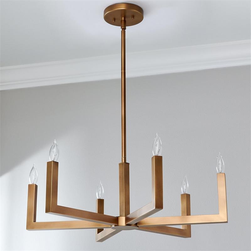 Aureelle candelabru din alamă