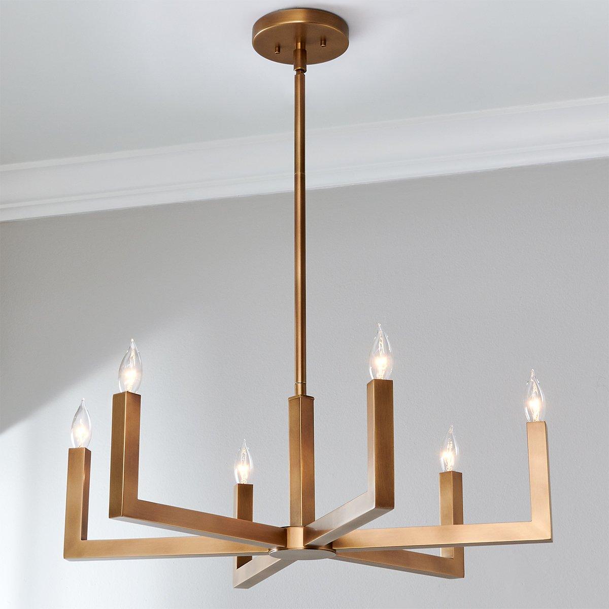 Aureelle candelabru din alamă