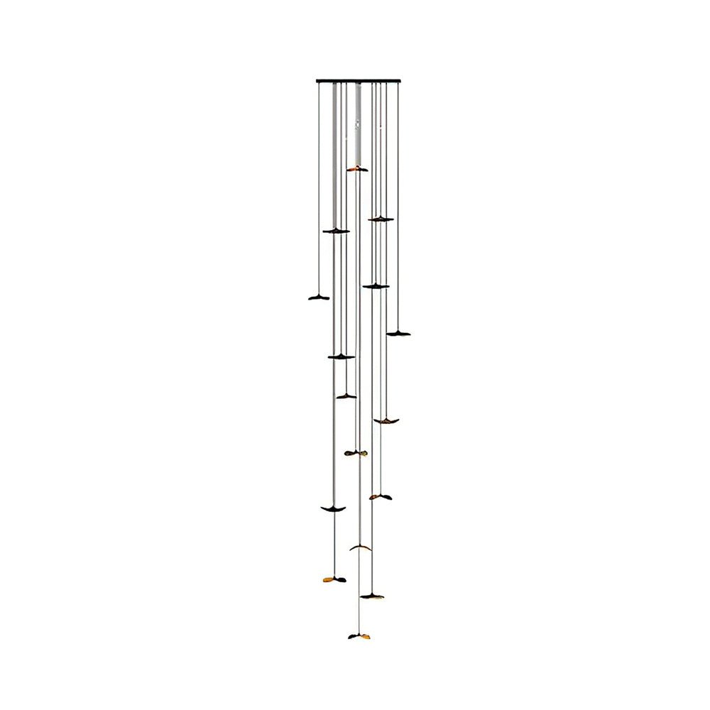Abbott candelabru modern minimalist cu frunze goale din lemn
