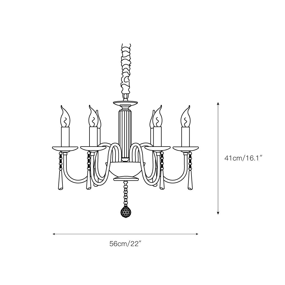 Gisellie candelabru