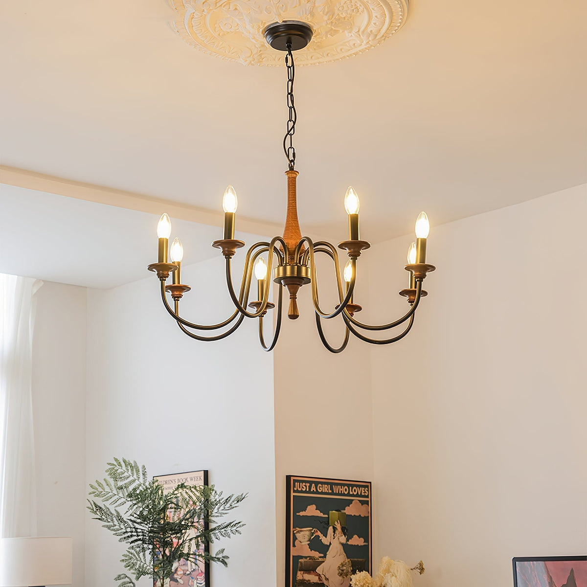 Barnwood candelabru