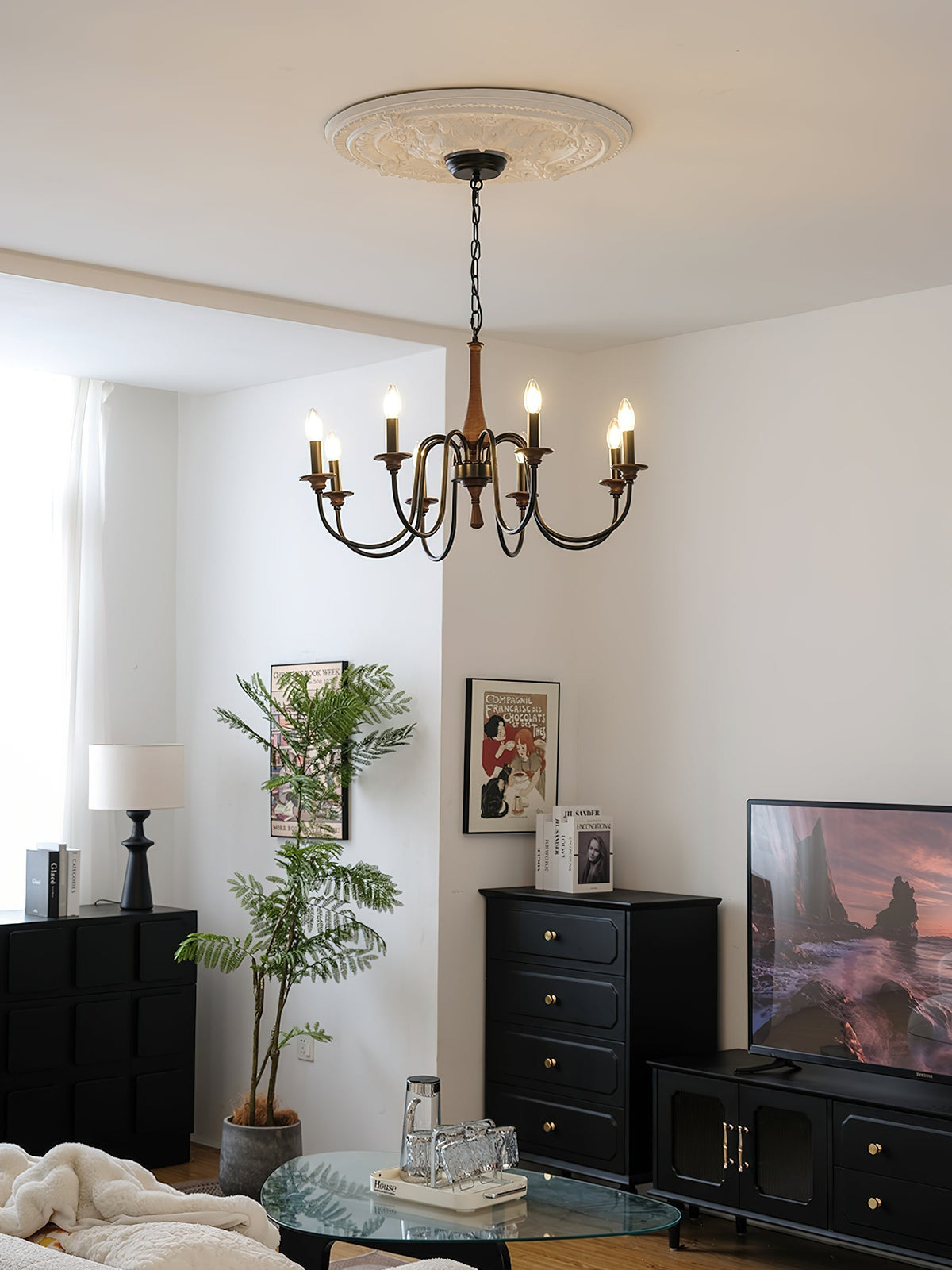 Barnwood candelabru
