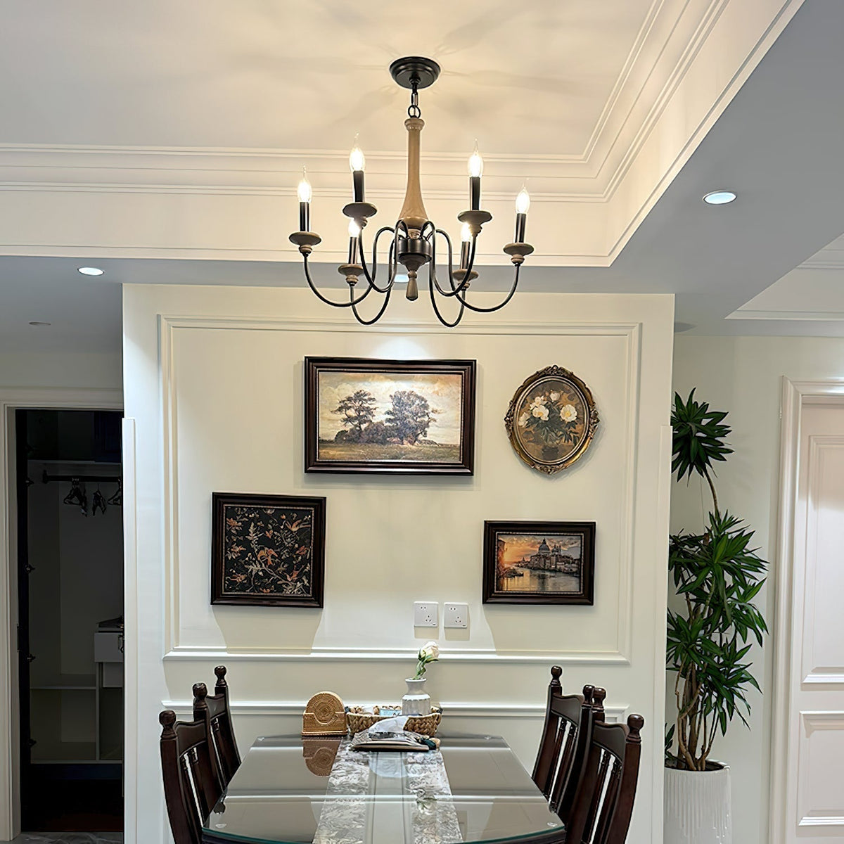 Barnwood candelabru